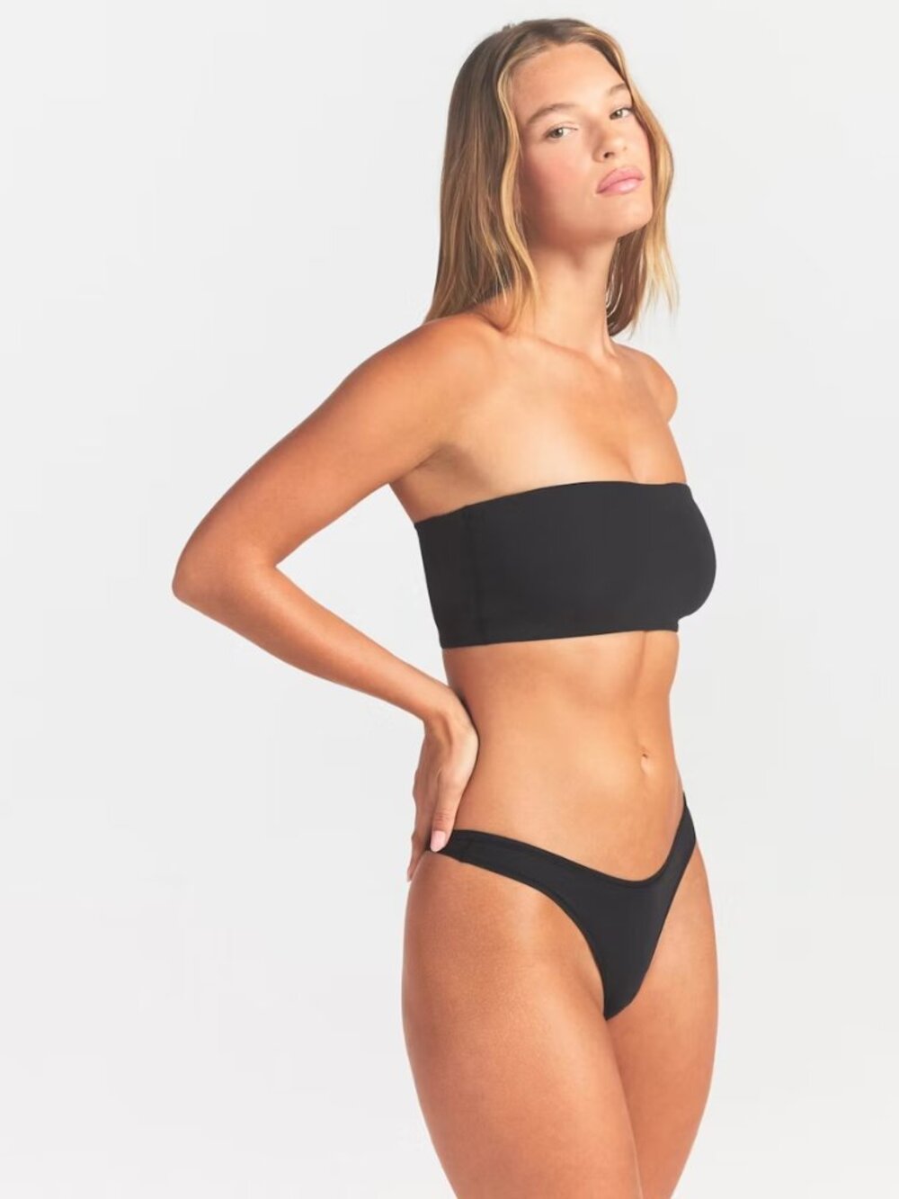 Skims Black Fits Everybody bandeau Size 2X NWT